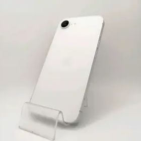 【中古】Apple au 【SIMフリー】 iPhone 16e 128GB ホワイト MD1R4J/A【大阪本店】保証期間１ヶ月【ランクA】