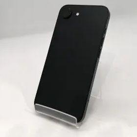 【中古】Apple 国内版 【SIMフリー】 iPhone 16e 128GB ブラック MD1Q4J/A【広島】保証期間１ヶ月【ランクB】