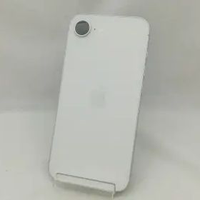 【中古】Apple 国内版 【SIMフリー】 iPhone 16e 128GB ホワイト MD1R4J/A【新橋烏森通り】保証期間１ヶ月【ランクA】