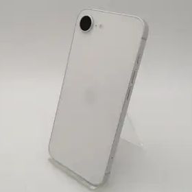 【中古】Apple 国内版 【SIMフリー】 iPhone 16e 128GB ホワイト MD1R4J/A【札幌南2条】保証期間１ヶ月【ランクA】