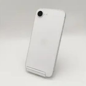 【中古】Apple SoftBank 【SIMフリー】 iPhone 16e 128GB ホワイト MD1R4J/A【なんば】保証期間１ヶ月【ランクB】