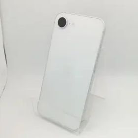 【中古】Apple 国内版 【SIMフリー】 iPhone 16e 128GB ホワイト MD1R4J/A【新橋】保証期間１ヶ月【ランクA】