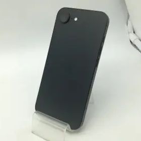 【中古】Apple 国内版 【SIMフリー】 iPhone 16e 256GB ブラック MD1T4J/A【OSU301】保証期間１ヶ月【ランクB】