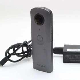 B+ (並品) RICOH リコー THETA V 360° ブラック 初期不良返品無料 8-51