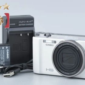 【中古】CASIO カシオ HIGH SPEED EXILIM EX-ZR1100 ホワイト コンパクトデジタルカメラ