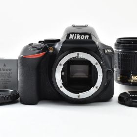 【返品保証】★美品★ニコン Nikon D5600 レンズキット AF-P 18-55mm★ L348#8814
