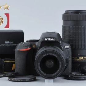 【中古】Nikon ニコン D5600 ダブルズームキット シャッター回数僅少