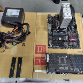PCパーツ豪華SET Core i74770K/GTX980/16GB/750W