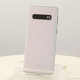 〔中古品（難あり）〕 GALAXY S10 128GB プリズムホワイト SC-03L docomoロック解除SIMフリー ［6.1インチ有機EL／Snapdragon 855／RAM:8GB／ナノSIM］〔中古品（難あり）〕 GALAXY S10 128GB プリズムホワイト SC-03L docomoロック解除SIMフリー ［6.1インチ有機EL／Snapdragon 855／RAM:8GB／ナノSIM］