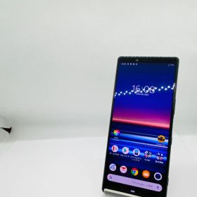 ★【中古品】 Xperia 1 SOV40 SOV40 64GB ブラック au 管理:QeLN