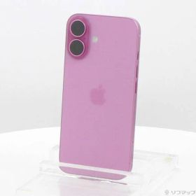 ソフマップ 〔中古品〕 iPhone16 256GB ピンク MYDY3J／A SIMフリー【352】