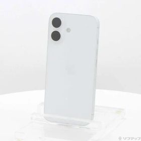 ソフマップ 〔中古品〕 iPhone16 256GB ホワイト MYDX3J／A SIMフリー【262】