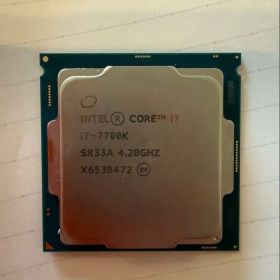 Intel Core i7-7700K CPU 動作確認なし