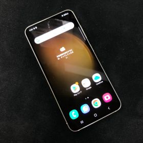 【訳あり品】Galaxy S23 auSIMロック解除済 256GB SCG19 クリーム【保証なし】