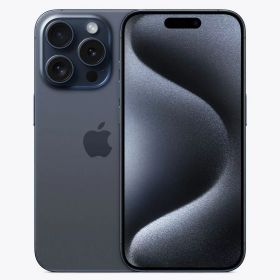 【中古】Bランク【やや傷や汚れあり】 SIMフリー iphone15 Pro 128GB ブルーチタニウム 本体のみ 利用制限ー(白ロム) 送料無料