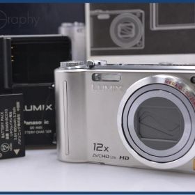 【美品・動作保証】 パナソニック Panasonic LUMIX DMC-TZ7 12x 元箱、バッテリー、充電器、取扱説明書付属 同梱無料 #yk10015
