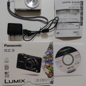 Panasonic デジタルカメラ LUMIX DMC-SZ3 ホワイト