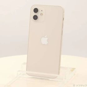 ソフマップ 〔中古品〕 iPhone12 64GB ホワイト MGHP3J／A SIMフリー【258】