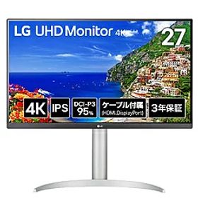 LG(エルジー) PCモニター LG UHD Monitor 4K 27UP650K-W ［27型 /4K(3840×2160） /ワイド /60Hz］ 27UP650K-W