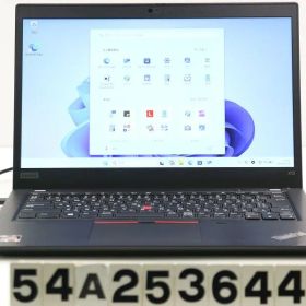 Lenovo ThinkPad X13 Gen1 Ryzen 5 4650U 2.1GHz/8GB/256GB(SSD)/13.3W/FHD(1920x1080)/Win11 【54A253644】