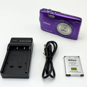 ニコン Nikon デジタルカメラ COOLPIX S3300 LAVENDER PURPLE [ラベンダーパープル]【中古】【非常に良い】【20300916-081808】