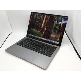 【中古】MacBook Pro 14インチ M1 Pro(CPU:8C/GPU:14C) 16GB/512GB スペースグレイ MKGP3J/A (14インチ, 2021)【府中ル・シーニュ】保証期間１ヶ月【ランクC】