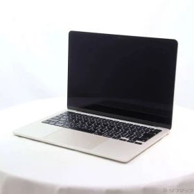 ソフマップ 〔中古品〕 MacBook Air 13.6-inch Mid-2022 MLY23J／A Apple M2 8コアCPU_10コアGPU 8GB SSD512GB スターライト 〔26.3 Tahoe〕【262】