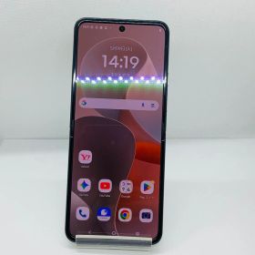 ★【美品】motorola razr 60s XT2553-6 シルバー Softbank 利用制限△