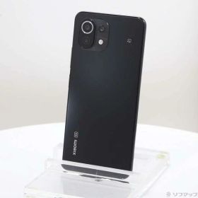【中古】XIAOMI Mi 11 Lite 5G 128GB トリュフブラック Mi11Lite5G SIMフリー 【258-ud】