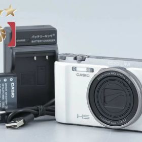 【中古】CASIO カシオ HIGH SPEED EXILIM EX-ZR1100 ホワイト コンパクトデジタルカメラ