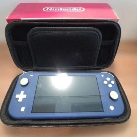 Nintendo Switch Lite ブルー ソフト スイッチ ケース付き