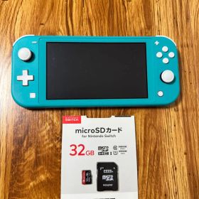 Nintendo Switch Lite ターコイズ 本体 32GBカード付