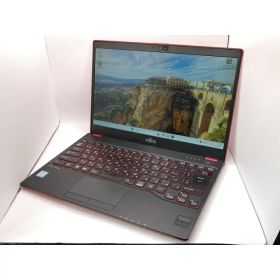 【中古】Fujitsu LIFEBOOK UH UH75/B3 FMVU7B3RDA サテンレッド【戸塚】保証期間1ヶ月【ランクB】