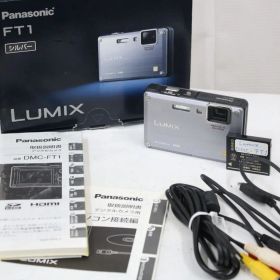 【返品保証】 【元箱付き】パナソニック Panasonic LUMIX DMC-FT1 付属品多数 コンパクトデジタルカメラ e17175