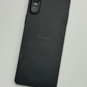 【中古B】Xperia 10 VI SOG14 ブラック SIMフリー 白ロム