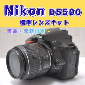 ✨美品・元箱付き✨Nikon D5500 軽量 Wi-Fi転送 初心者おすすめ