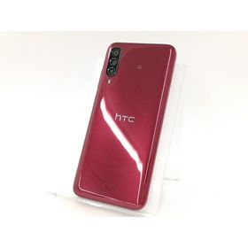 【中古】HTC 国内版 【SIMフリー】 Desire 22 pro 8GB 128GB サルサ・レッド【大阪本店】保証期間１ヶ月【ランクB】