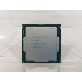 【中古】Intel Core i7-8700 (3.2GHz/TB:4.6GHz) BOX LGA1151/6C/12T/L3 12M/UHD630/TDP65W【大阪本店】保証期間１週間