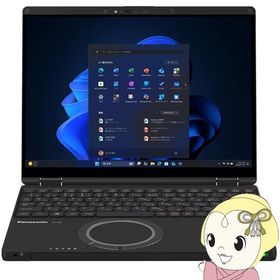 Panasonic レッツノート ノートPC CF-QR4MDNCR/12.4型/FHD＋/Core i7/16GB/512GB/Windows 11 Pro/Officeオプ付/ブラック