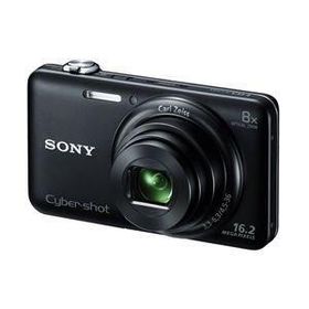 【中古】SONY デジタルカメラ Cyber-shot WX60 1620万画素 光学8倍 ブラック DSC-WX60-B