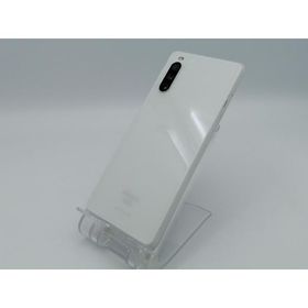 【中古】SONY docomo 【SIMロックあり】 Xperia 10 III ホワイト 6GB 128GB SO-52B【ECセンター】保証期間１ヶ月【ランクC】