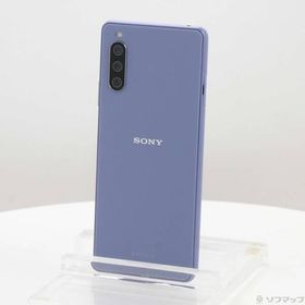 〔中古〕SONY(ソニー) Xperia 10 III 128GB ブルー SOG04 auロック解除SIMフリー〔276-ud〕