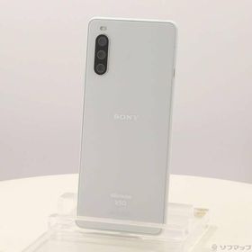 〔中古〕SONY(ソニー) Xperia 10 III 128GB ホワイト SO-52B docomoロック解除SIMフリー〔297-ud〕