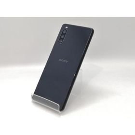 【中古】SONY au 【SIMロック解除済み】 Xperia 10 III ブラック 6GB 128GB SOG04【浜松駅前】保証期間１ヶ月【ランクB】