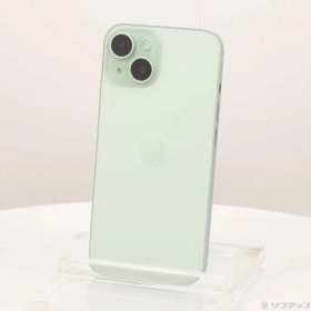 ソフマップ 〔中古品〕 iPhone15 128GB グリーン MTMM3J／A SIMフリー【344】
