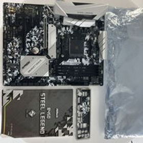 中古 ASRock B450 Steel Legend (B450 AM4 ATX DDR4) 1230008034 状態： C:並品