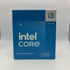 中古 INTEL Core i3 14100F (1700/3.5G/12M/C4/T8) 162956 状態： C:並品