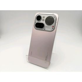 【中古】NOTHING 楽天モバイル 【SIMフリー】 Nothing Phone (4a) Pro ピンク 12GB 256GB【ECセンター】保証期間１ヶ月【ランクA】