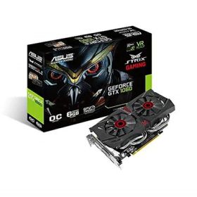 【中古】 ASUS R.O.G. STRIXシリーズ NVIDIA GeForce GTX1060搭載ビデオカード オーバークロック メモリ6GB STRIX-GTX1060-DC2O6G