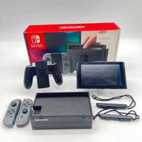 【動作品】Nintendo Switch グレー 完品 （HAC-001）